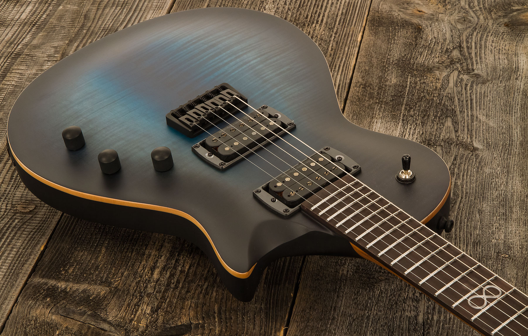 Chapman Guitars Ml2 Pro Modern Hh Seymour Duncan Ht Eb - Azure Blue - Guitarra eléctrica de corte único. - Variation 1