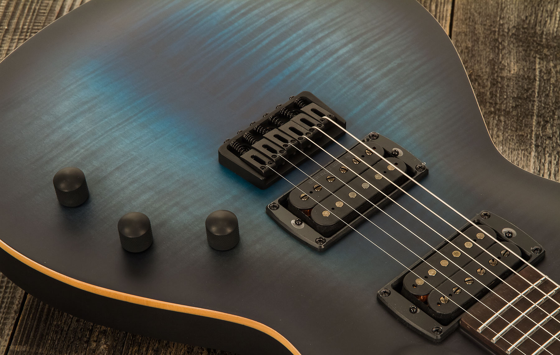 Chapman Guitars Ml2 Pro Modern Hh Seymour Duncan Ht Eb - Azure Blue - Guitarra eléctrica de corte único. - Variation 3