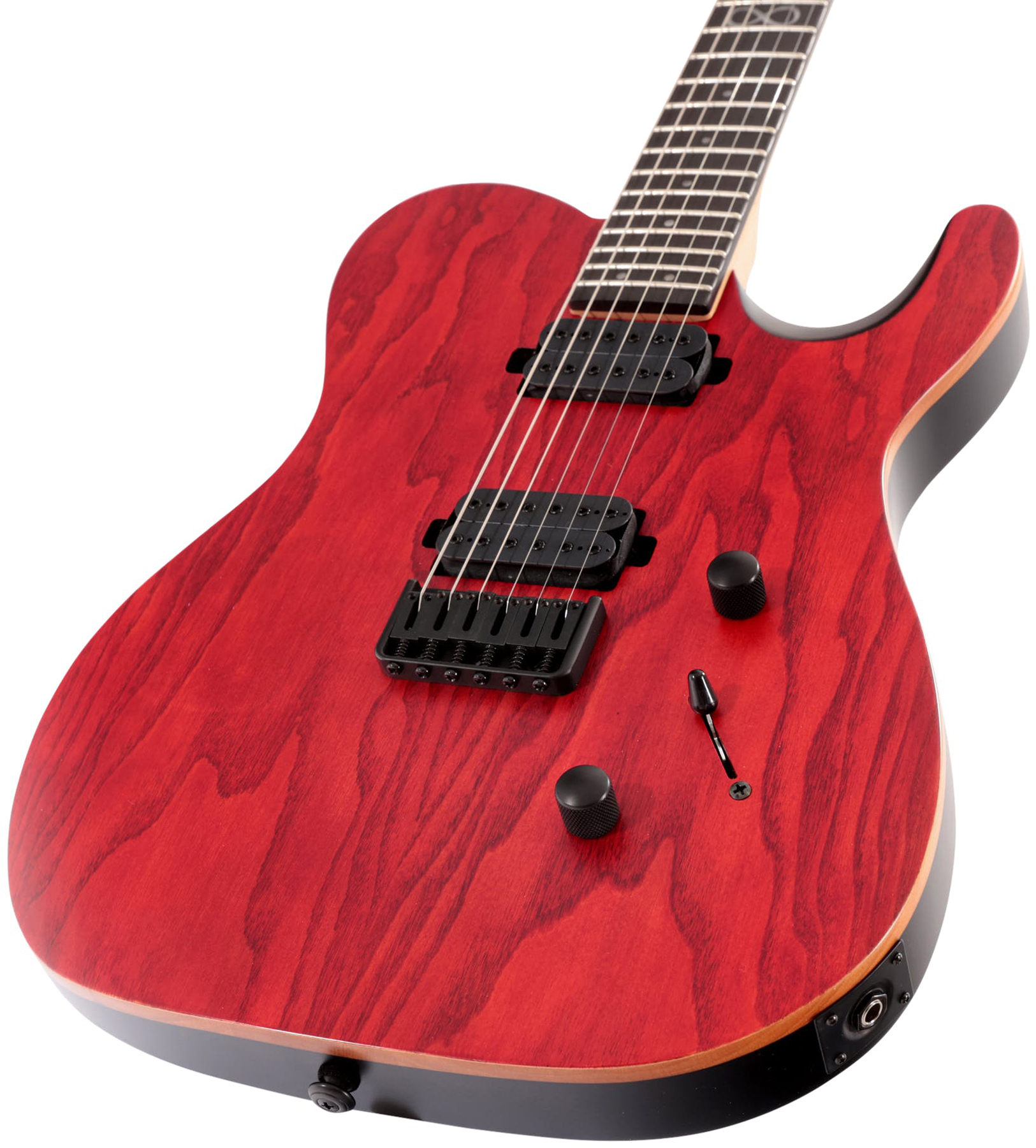 Chapman Guitars Ml3 Modern 2022 Standard 2h Ht Eb - Deep Red Satin - Guitarra eléctrica con forma de tel - Variation 3