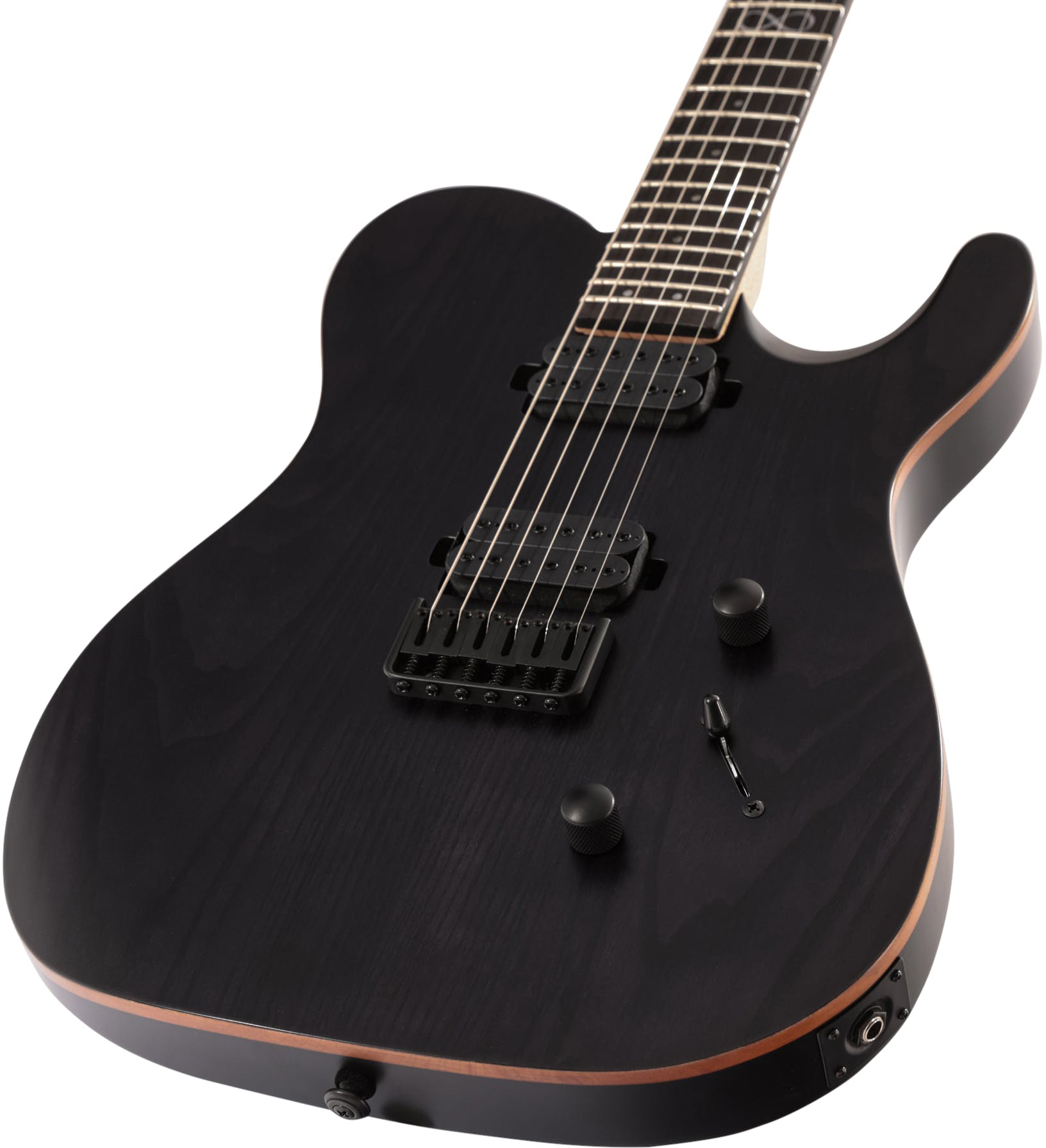 Chapman Guitars Ml3 Modern 2022 Standard 2h Ht Eb - Slate Black Satin - Guitarra eléctrica con forma de tel - Variation 3