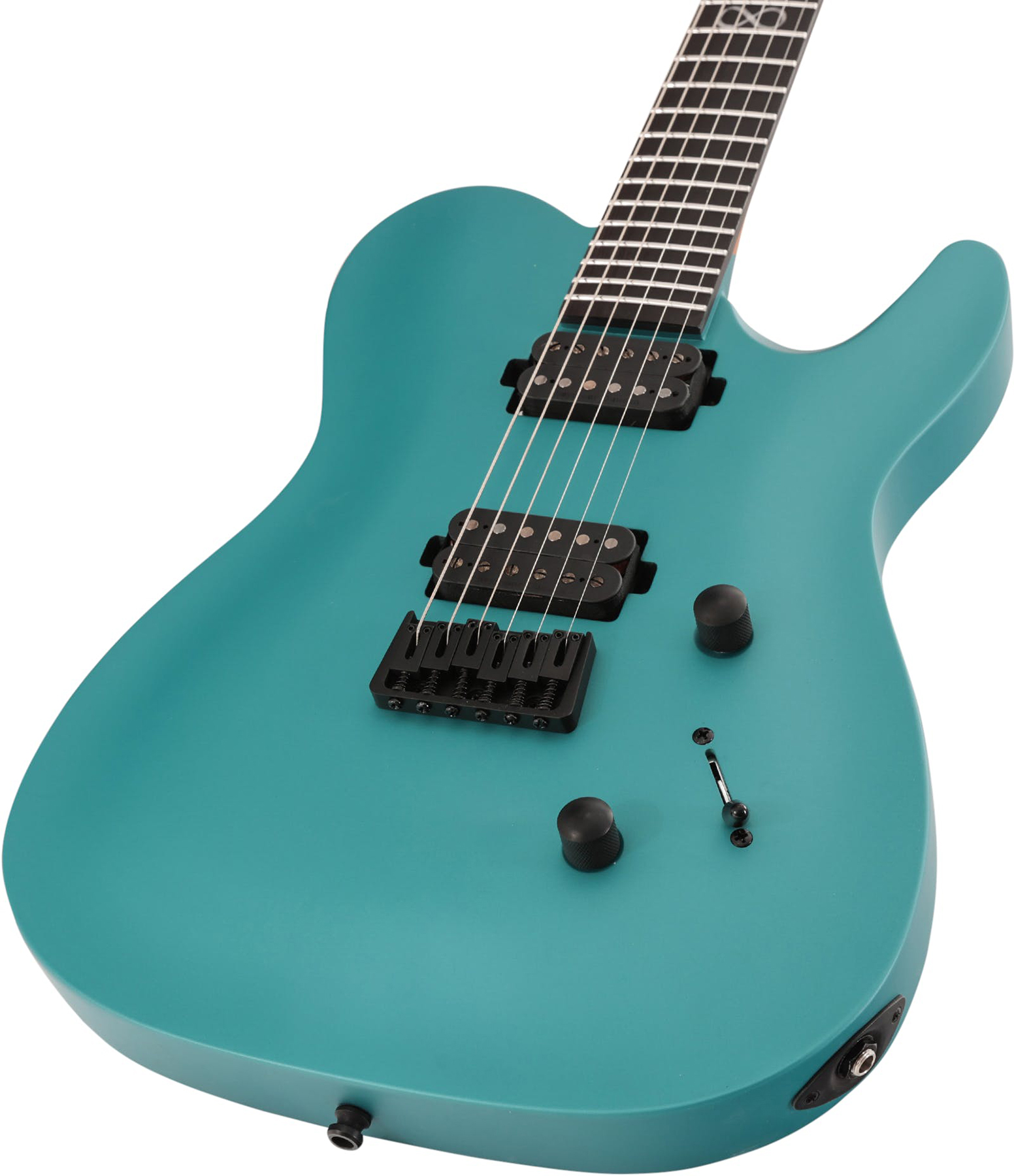 Chapman Guitars Ml3 Modern Pro 2h Seymour Duncan  Ht Eb - Liquid Teal Metallic Satin - Guitarra eléctrica con forma de tel - Variation 3