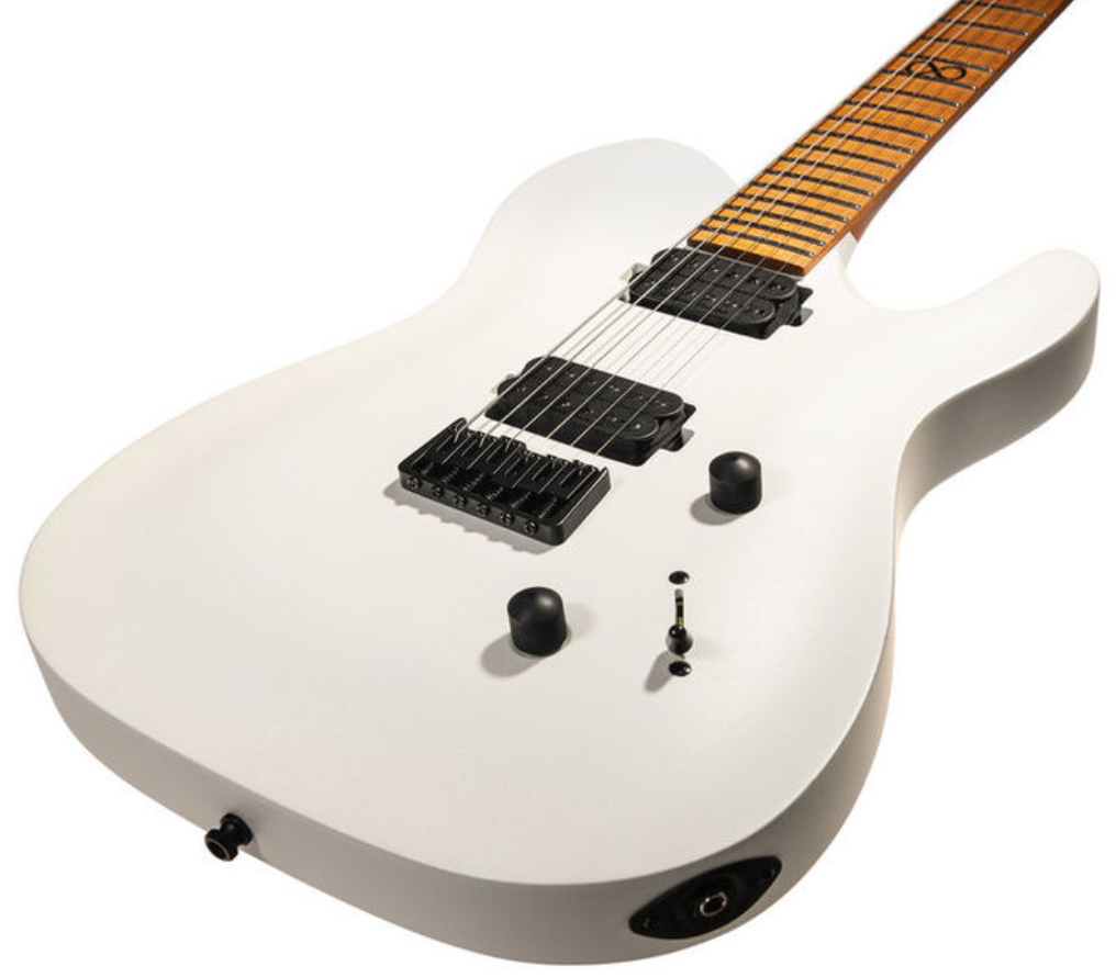 Chapman Guitars Ml3 Modern Pro Hh Seymour Duncan Ht Mn - Hot White - Guitarra eléctrica con forma de tel - Variation 2
