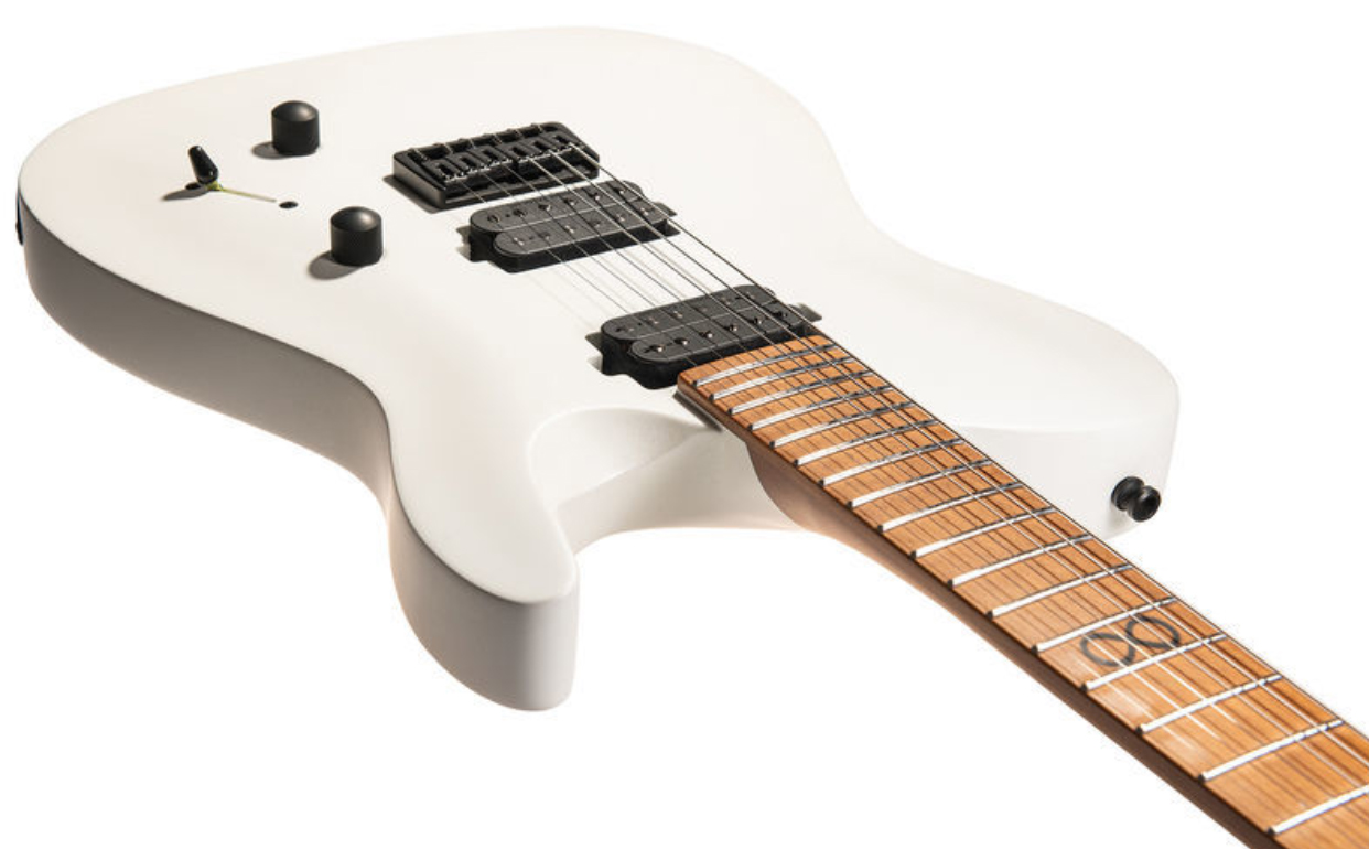 Chapman Guitars Ml3 Modern Pro Hh Seymour Duncan Ht Mn - Hot White - Guitarra eléctrica con forma de tel - Variation 3