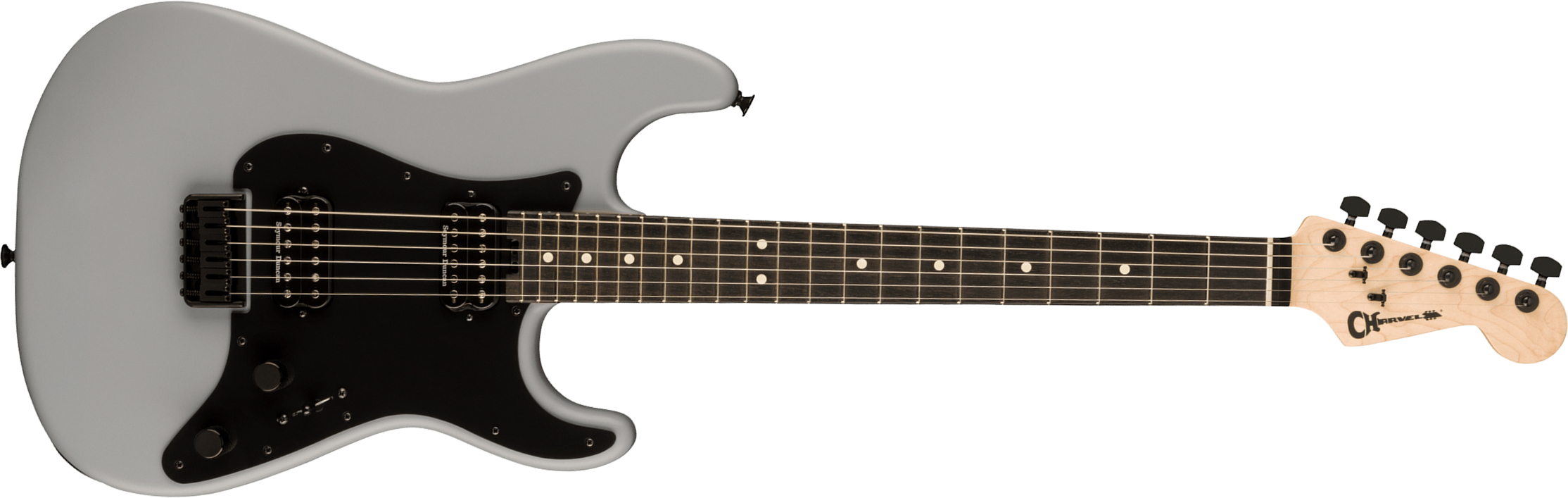 Charvel So-cal Style 1 Hh Ht E Pro-mod 2h Seymour Duncan Eb - Primer Gray - Guitarra eléctrica con forma de str. - Main picture