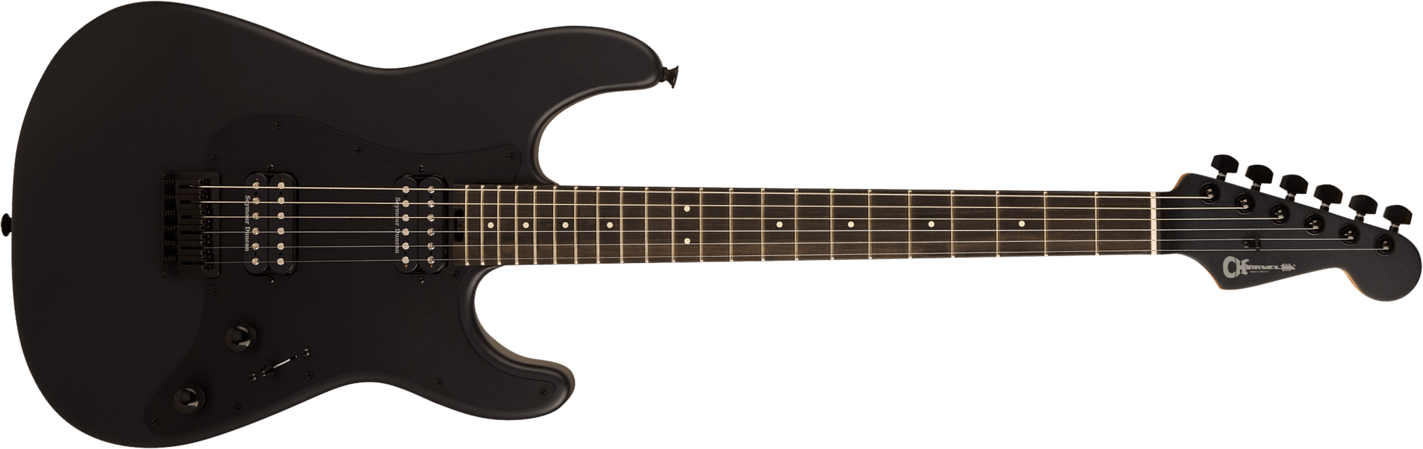 Charvel So-cal Style 1 Hh Ht E Pro-mod 2h Seymour Duncan Eb - Scorched Earth - Guitarra eléctrica con forma de str. - Main picture