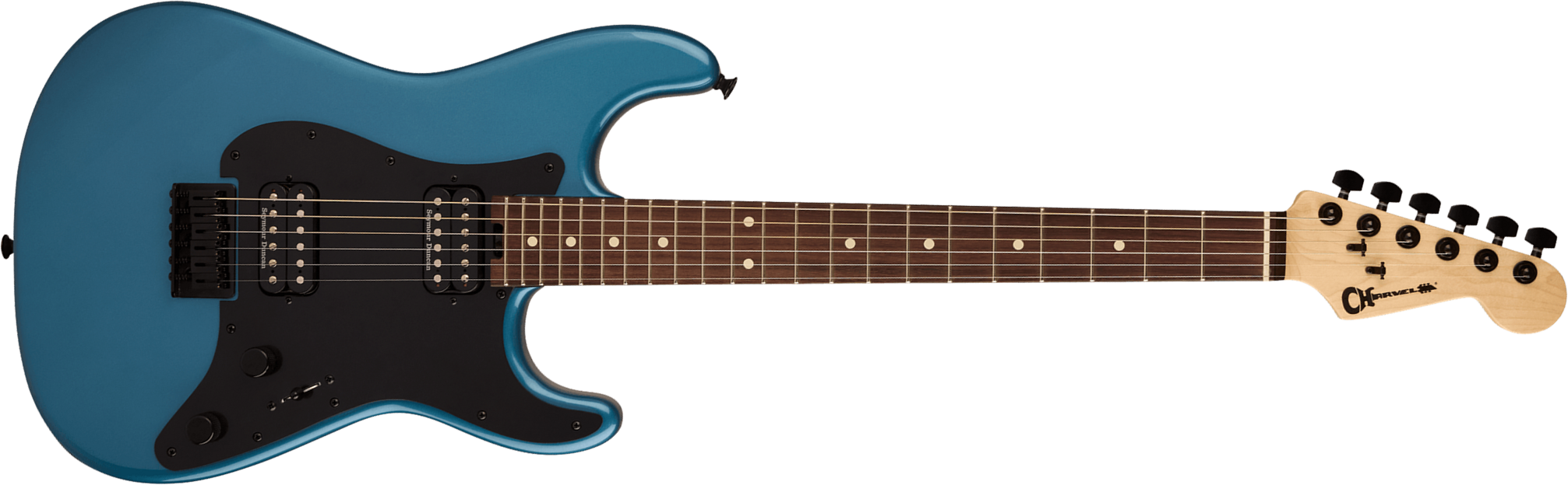 Charvel So-cal Style 1 Hh Ht Pro-mod 2h Ht Rw - Pelham Blue - Guitarra eléctrica con forma de str. - Main picture