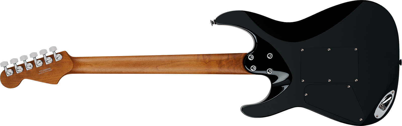 Charvel Dinky Dk24 Hh 2pt Eb Pro-mod Plus 2h Seymour Duncan Trem Eb - Raven Black - Guitarra eléctrica con forma de str. - Variation 1