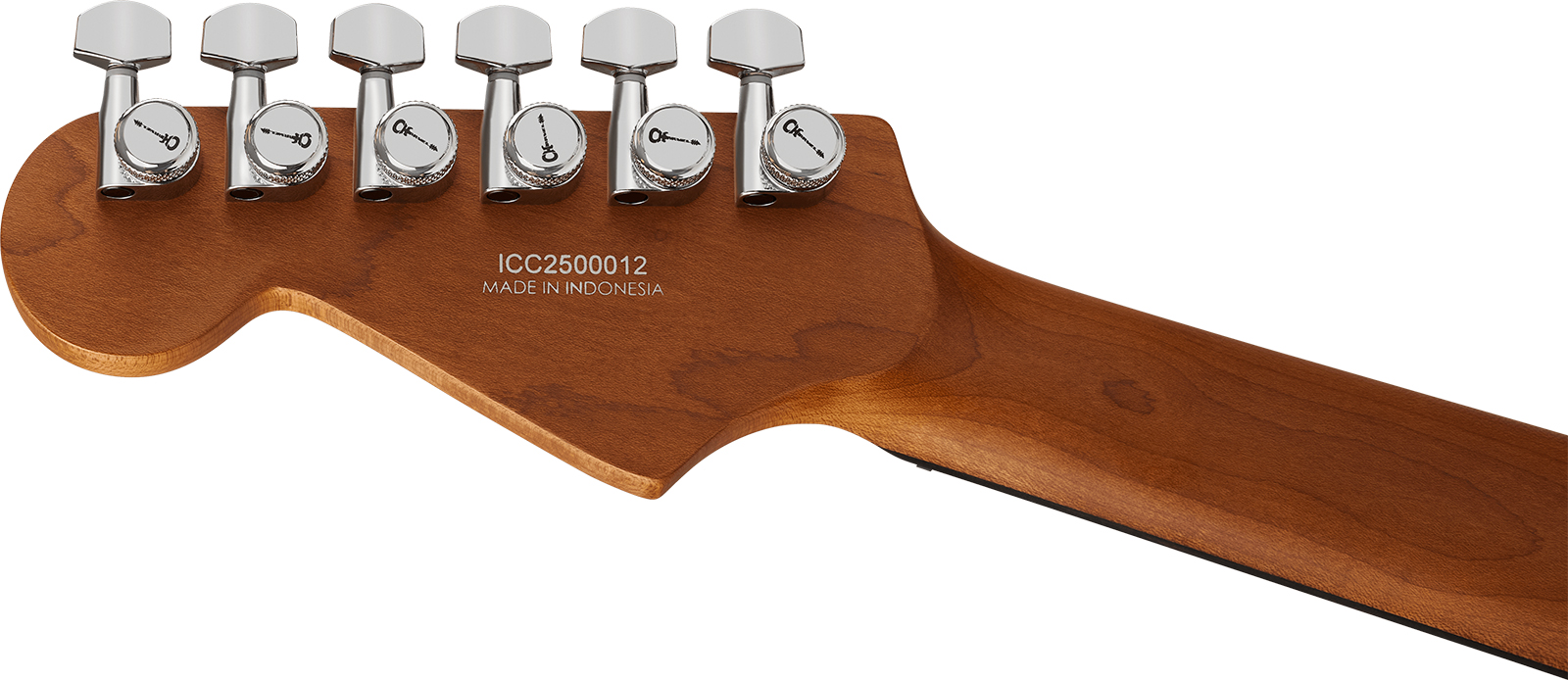 Charvel Dinky Dk24 Hh Ht Eb Qm Pro-mod Plus 2h Ht Eb - Violet Radiance - Guitarra eléctrica con forma de str. - Variation 3