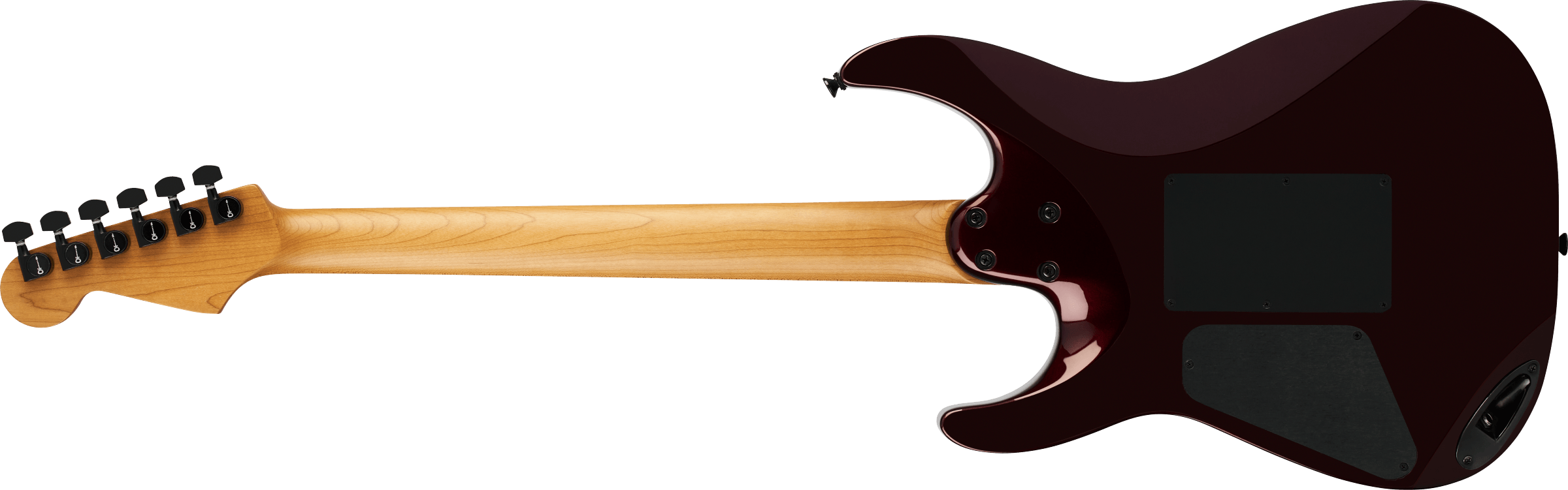 Charvel Dk24 Pro Mod Dinky Plus Hh Fr Eb - Crimson Eclipse - Guitarra eléctrica con forma de str. - Variation 1