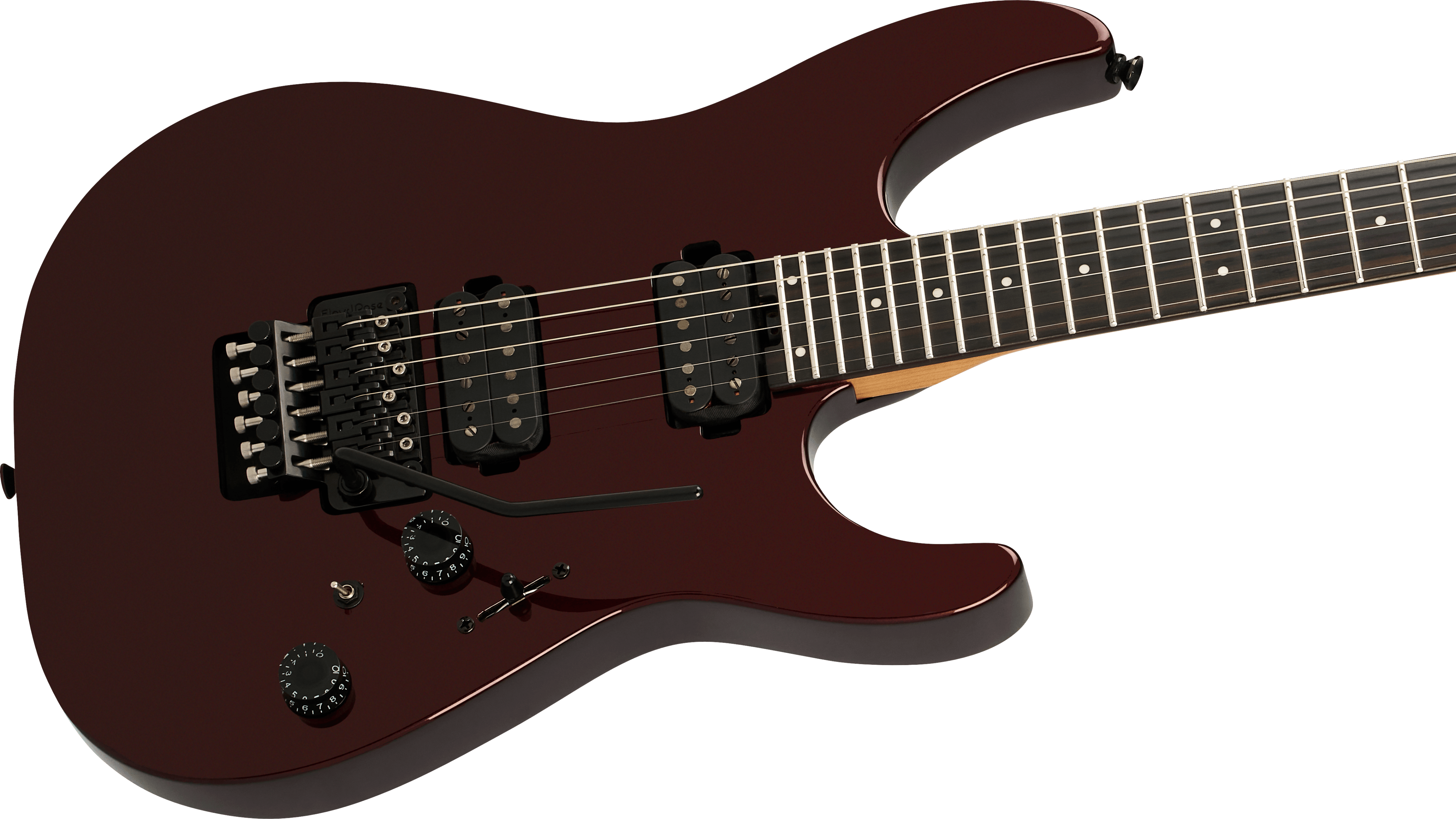 Charvel Dk24 Pro Mod Dinky Plus Hh Fr Eb - Crimson Eclipse - Guitarra eléctrica con forma de str. - Variation 3