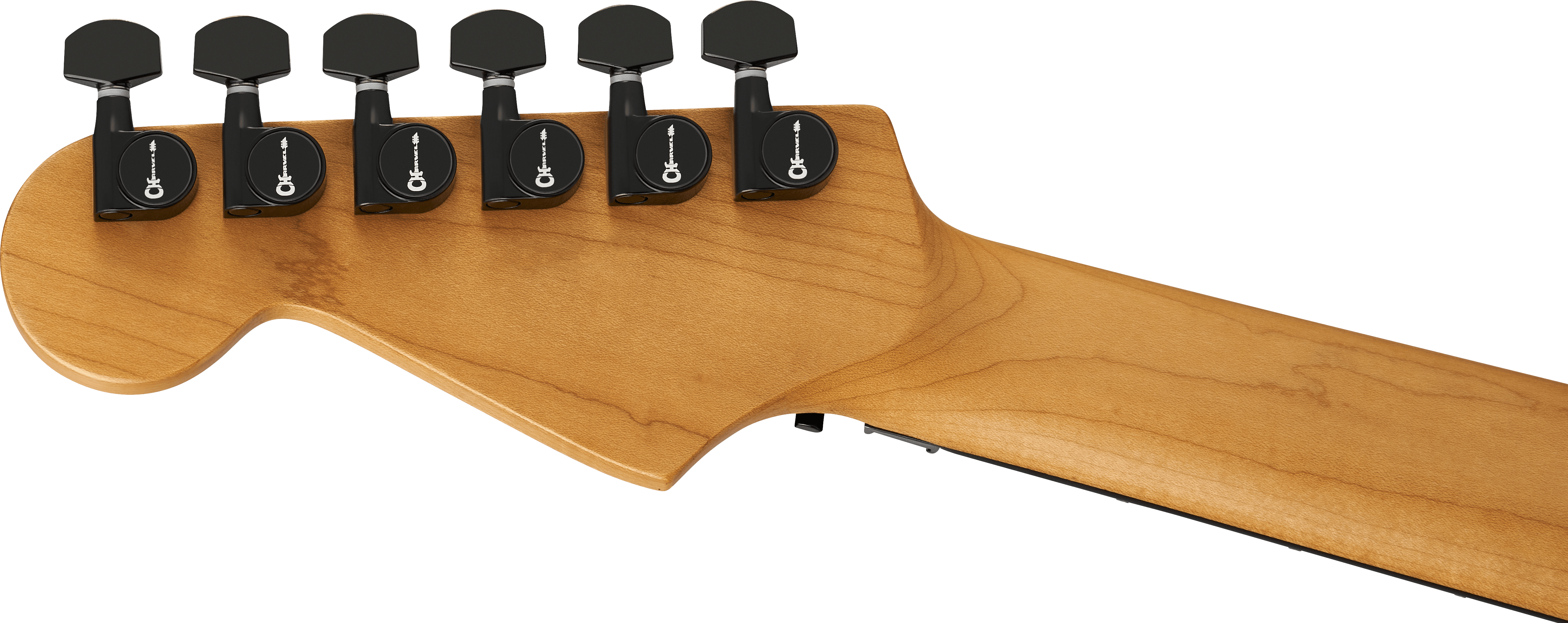 Charvel Dk24 Pro Mod Dinky Plus Hh Fr Eb - Satin Black - Guitarra eléctrica con forma de str. - Variation 5