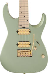 Guitarra eléctrica con forma de str. Charvel Angel Vivaldi DK24-7 NOVA - Satin sage green