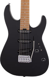 Guitarra eléctrica con forma de str. Charvel Pro-Mod DK22 SSS 2PT CM - Gloss black