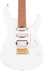 Guitarra eléctrica con forma de str. Charvel Pro-Mod DK24 HSS 2PT CM - Snow white