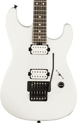 Guitarra eléctrica con forma de str. Charvel Jim Root Pro-Mod San Dimas Style 1 HH FR E - Satin white