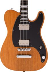 Guitarra eléctrica con forma de tel Charvel Joe Duplantier Pro-Mod San Dimas Style 2 HH E Mahogany - Natural