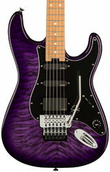 Guitarra eléctrica de autor Charvel Marco Sfogli Pro-Mod So-Cal Style 1 HSS FR CM QM - Transparent purple burst