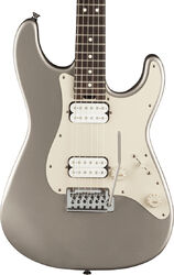 Guitarra eléctrica con forma de str. Charvel Prashant Aswani Signature Pro-Mod So-Cal PA28 - Inca silver