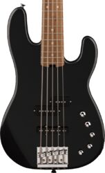 Bajo eléctrico de cuerpo sólido Charvel Pro Mod San Dimas PJ V - Metallic black