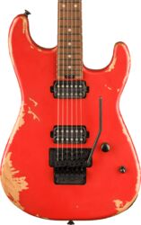 Guitarra eléctrica con forma de str. Charvel San Dimas Pro-Mod Relic - Weathered Orange