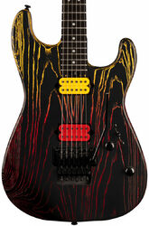 Guitarra eléctrica con forma de str. Charvel Pro-Mod San Dimas Style 1 HH FR E Ash - Sunburn