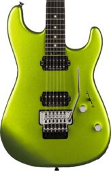 Guitarra eléctrica con forma de str. Charvel Pro-Mod San Dimas Style 1 HH FR E - Lime green metallic