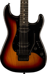 Guitarra eléctrica con forma de str. Charvel Pro-Mod So-Cal Style 1 HH FR E - Three-tone sunburst