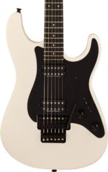 Guitarra eléctrica con forma de str. Charvel Pro-Mod Plus So-Cal SC1 Style 1 HH FR EB - snow white