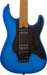 Guitarra eléctrica con forma de str. Charvel Pro-Mod Plus So-Cal Style 1 HH FR CM - blue burst