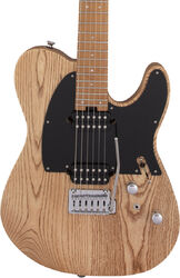 Guitarra eléctrica con forma de tel Charvel Pro-Mod So-Cal Style 2 24 HH 2PT CM Ash - Natural satin