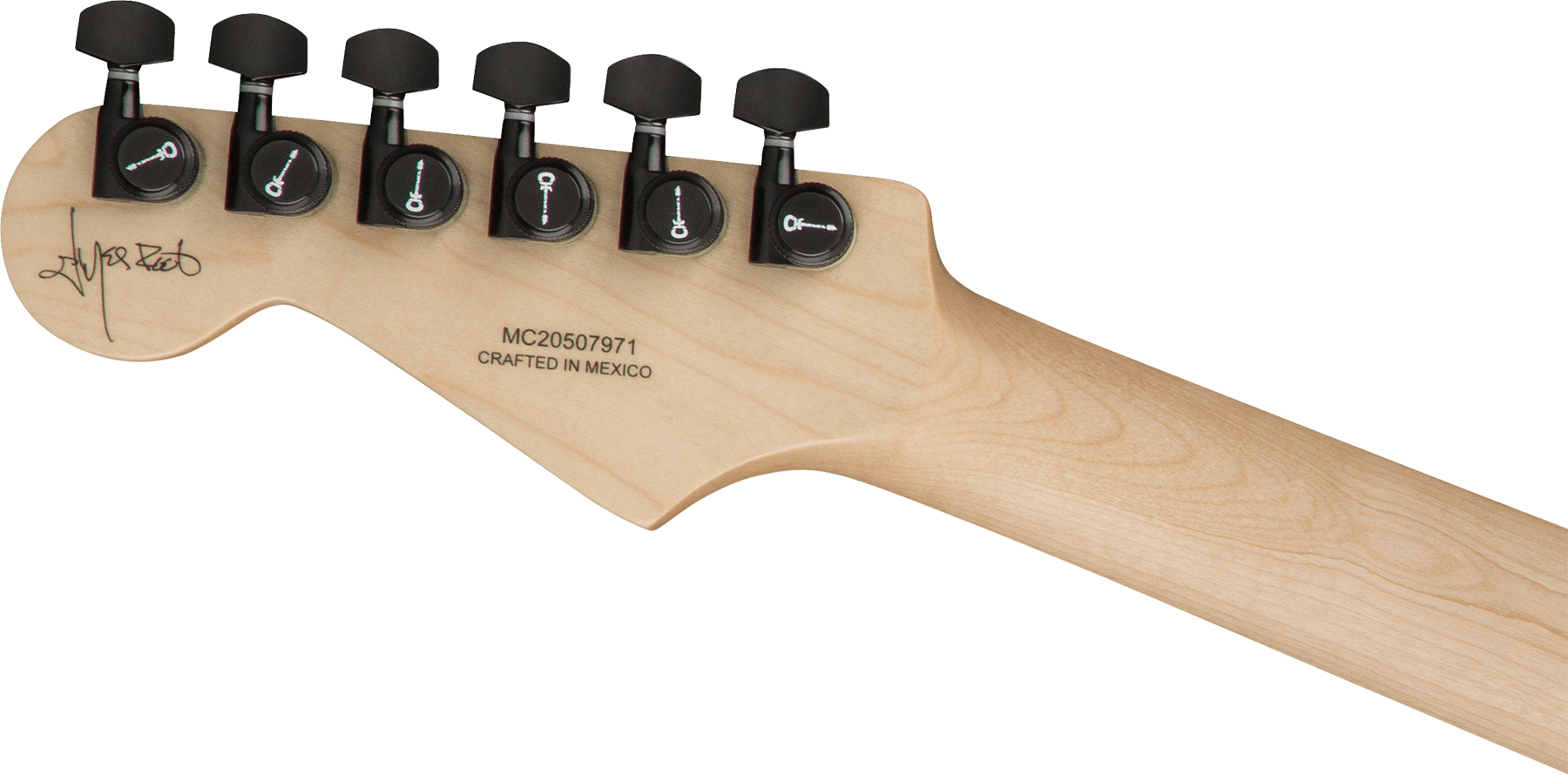 Charvel Jim Root San Dimas Style 1 Hh Fr E Pro-mod Signature 2h Emg Eb - Satin White - Guitarra eléctrica con forma de str. - Variation 3