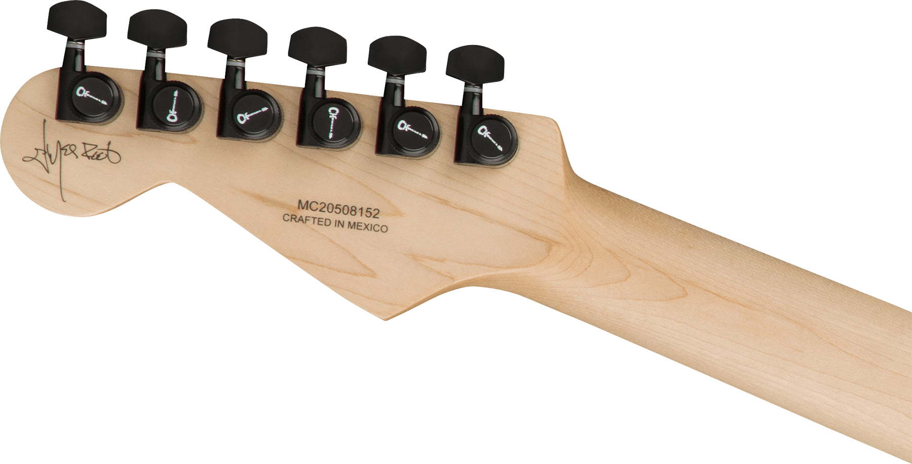 Charvel Jim Root San Dimas Style 1 Hh Fr M Pro-mod Signature 2h Emg Mn - Satin Black - Guitarra eléctrica con forma de str. - Variation 3