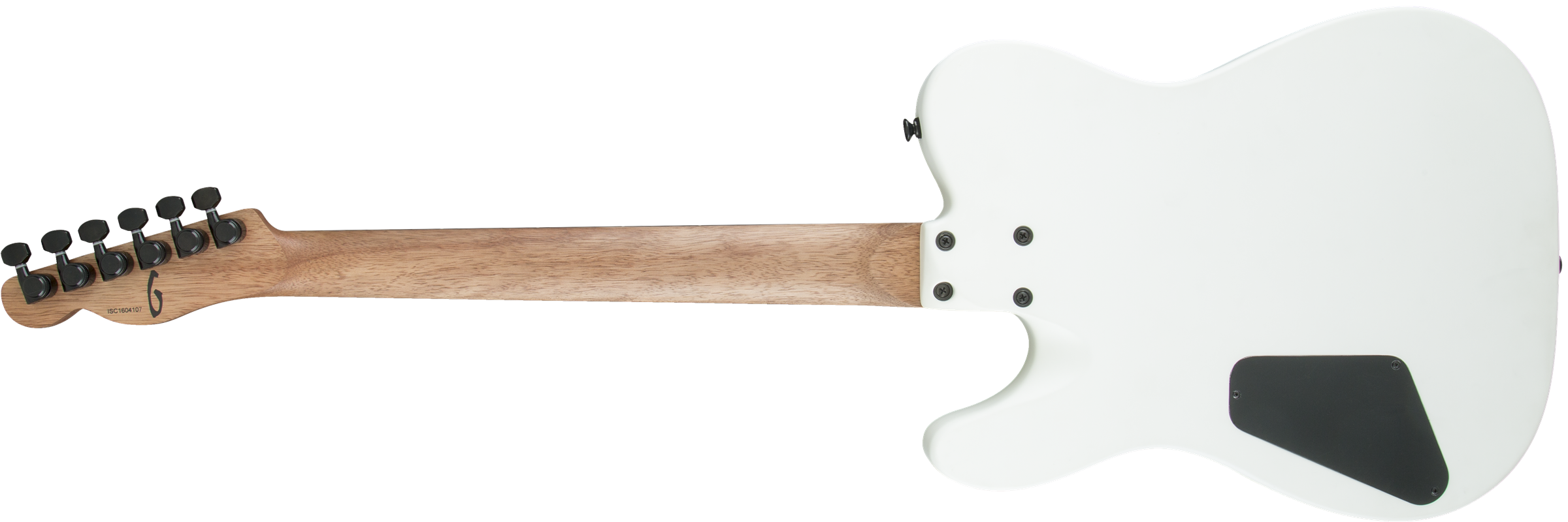 Charvel Joe Duplantier Pro-mod Style 2 Signature - Satin White - Guitarra eléctrica con forma de tel - Variation 4