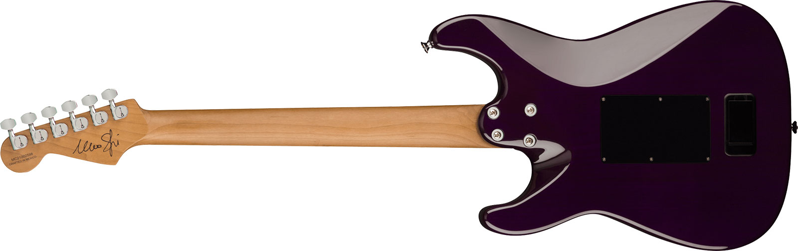Charvel Marco Sfogli So Cal Style 1 Pro Mod Signature Hss Emg Fr Mn - Transparent Purple Burst - Guitarra eléctrica de autor - Variation 1