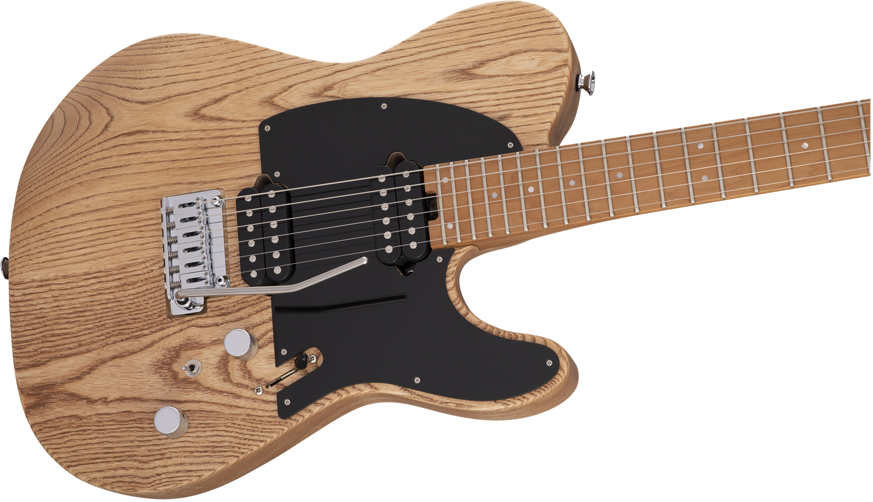 Charvel So-cal Style 2 24 Hh 2pt Cm Pro-mod 2h Fishman Fluence Trem Mn - Natural Satin - Guitarra eléctrica con forma de tel - Variation 2