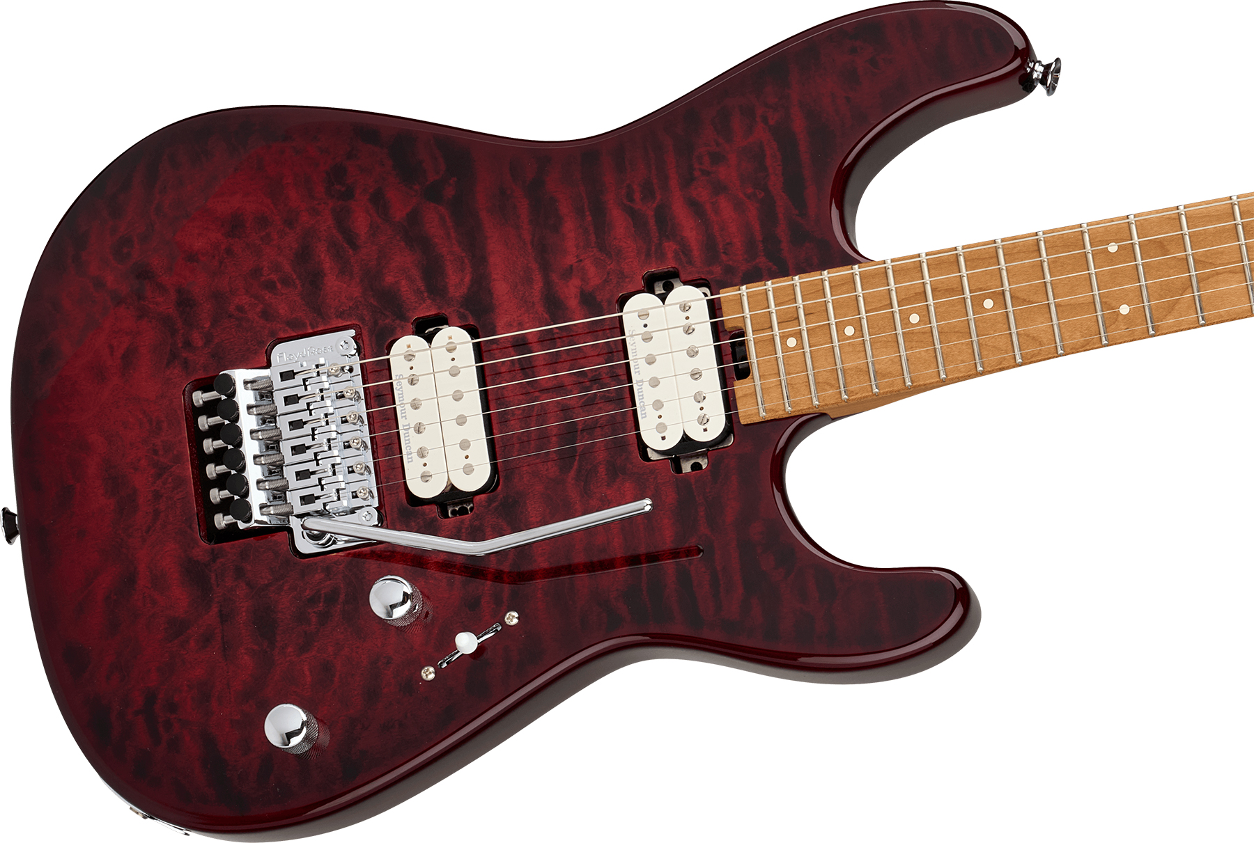 Charvel San Dimas Pro-mod Plus Style 1 Hh Fr Cm 2h Seymour Duncan Mn - Sangria Burst - Guitarra eléctrica con forma de str. - Variation 2