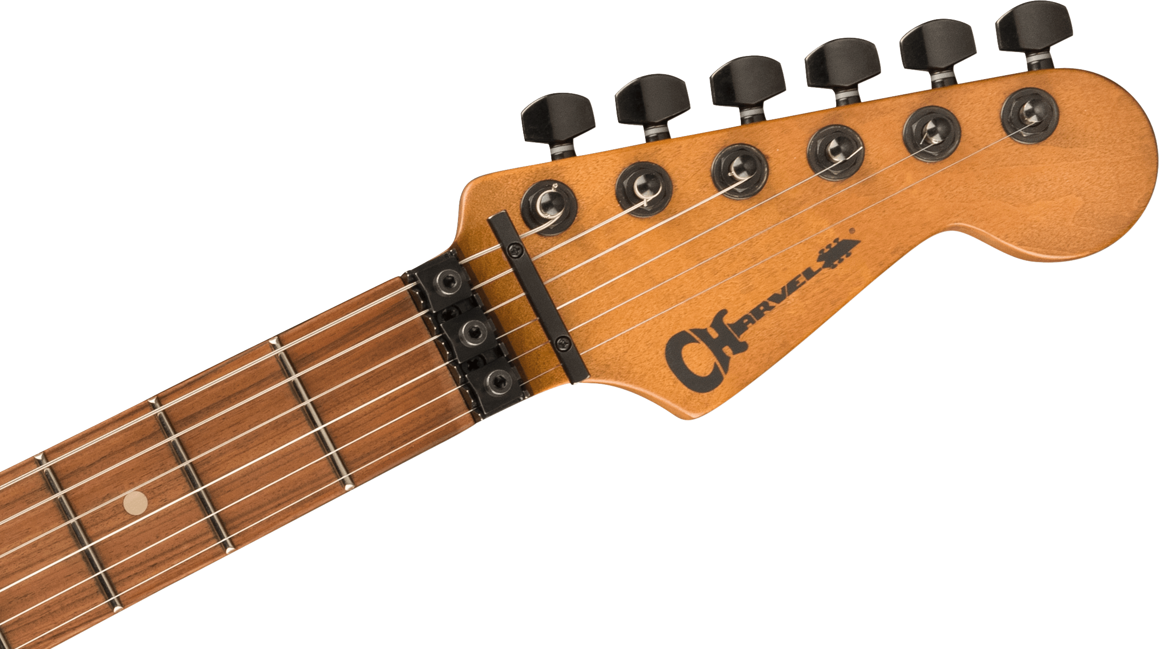 Charvel San Dimas Pro-mod Relic Style 1 Hh Fr E Pf - Weathered Orange - Guitarra eléctrica con forma de str. - Variation 4