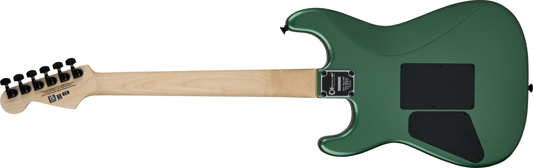 Charvel San Dimas Pro-mod Style 1 Hh Fr Mpl 2h Seymour Duncan Mn - Pelham Green - Guitarra eléctrica con forma de str. - Variation 1