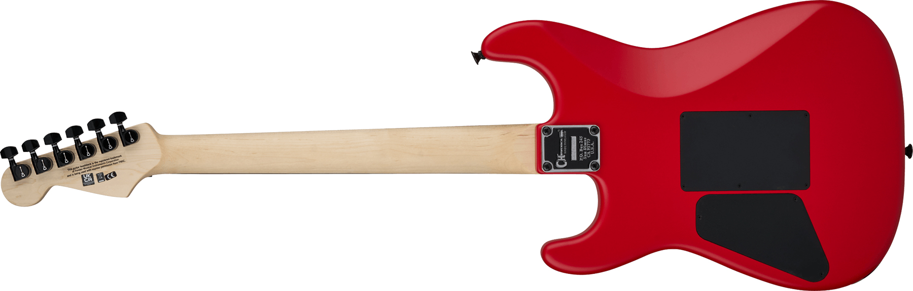 Charvel San Dimas Pro-mod Style 1 Hh Fr Rw 2h Seymour Duncan - Satin Ferrari Red - Guitarra eléctrica con forma de str. - Variation 1