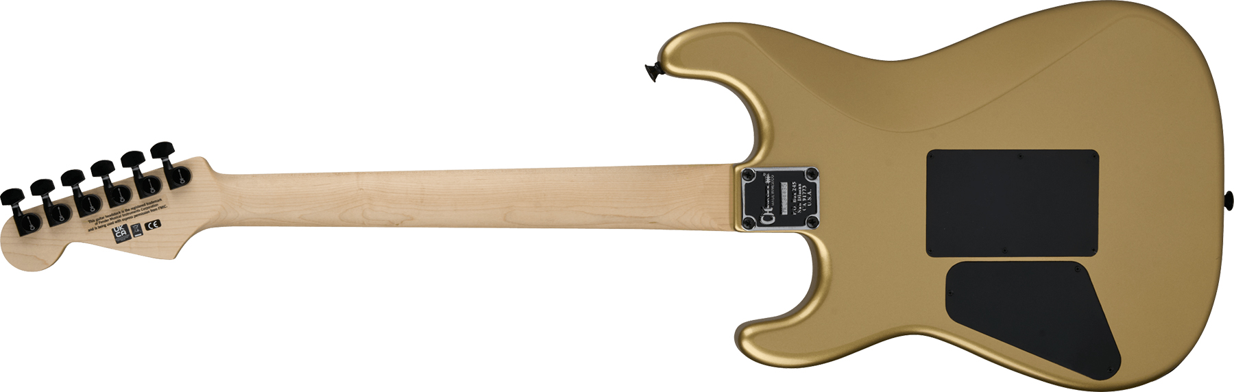 Charvel San Dimas Pro-mod Style 1 Hh Fr Rw 2h Seymour Duncan - Pharaohs Gold - Guitarra eléctrica con forma de str. - Variation 1