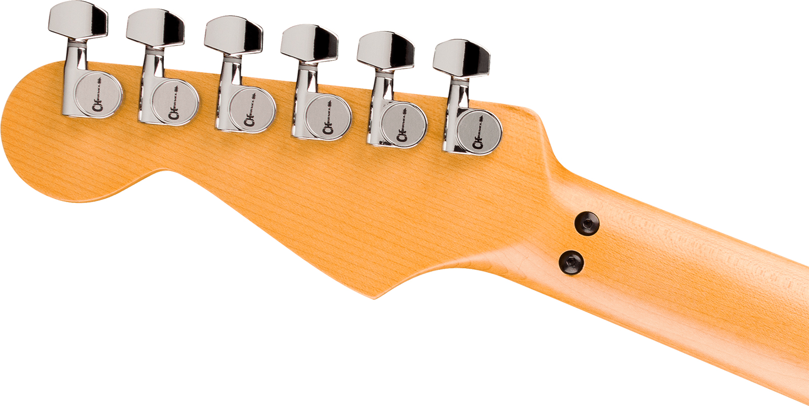 Charvel San Dimas Style 1 Sd1 Hh Fr American Neo Classic 2h Seymour Duncan Fr Mn - Ivory Blitz - Guitarra eléctrica con forma de str. - Variation 3