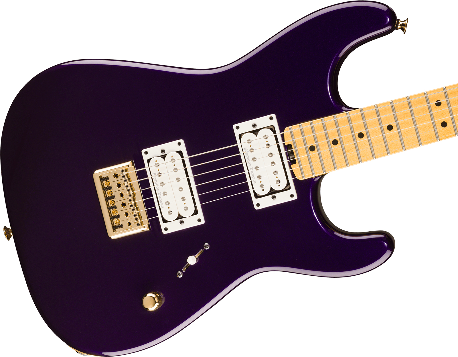 Charvel San Dimas Style 1 Sd1 Hh Ht American Neo Classic 2h Seymour Duncan Ht Mn - Velvet Midnight - Guitarra eléctrica con forma de str. - Variation 