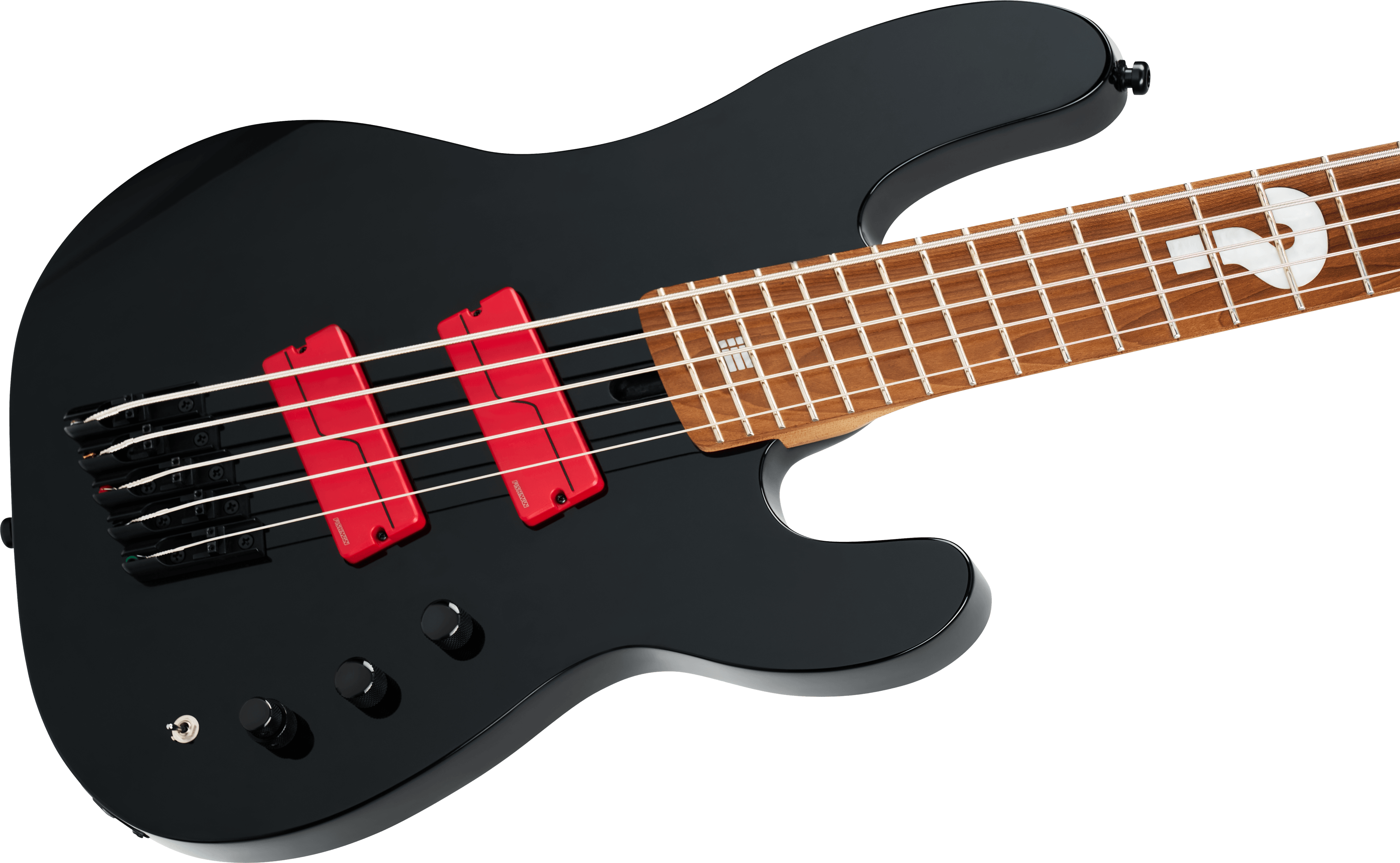 Charvel Sleep Token Iii Pro Mod San Dimas V Signature Mn - Black - Bajo eléctrico de cuerpo sólido - Variation 3