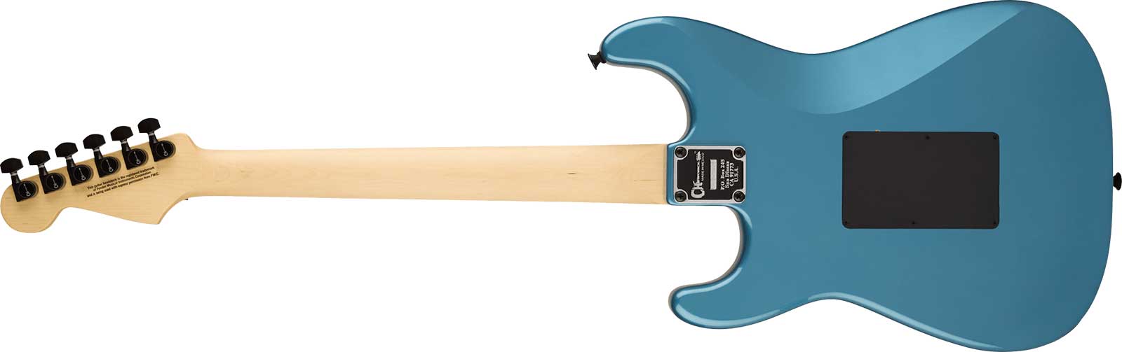 Charvel So-cal Sc1 Style 1 Hh Fr Pro-mod 2h Seymour Duncan Rw - Pelham Blue - Guitarra eléctrica con forma de str. - Variation 1