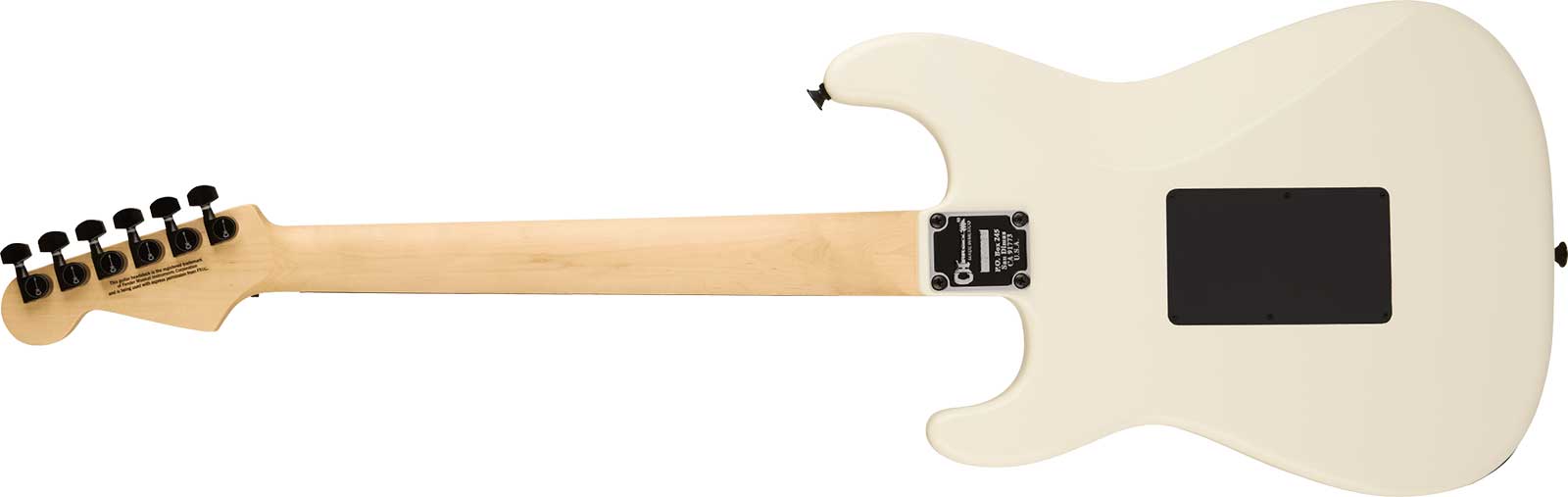Charvel So-cal Sc1 Style 1 Hh Fr Pro-mod 2h Seymour Duncan Rw - Snow White - Guitarra eléctrica con forma de str. - Variation 1