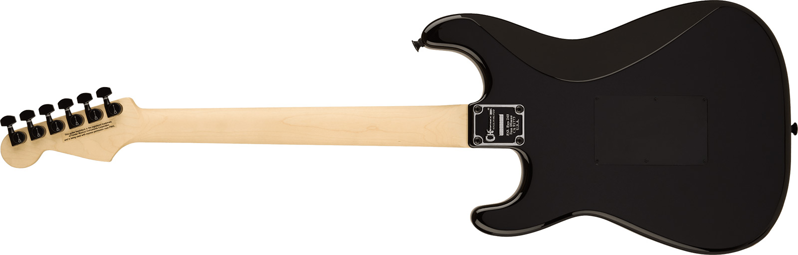Charvel So-cal Style 1 Hh Fr M Pro-mod 2h Seymour Duncan Mn - Gloss Black - Guitarra eléctrica con forma de str. - Variation 1