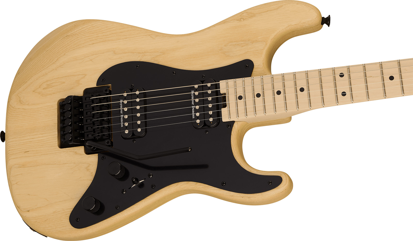 Charvel So-cal Style 1 Hh Fr M Pro-mod 2h Seymour Duncan Mn - Natural Ash - Guitarra eléctrica con forma de str. - Variation 2