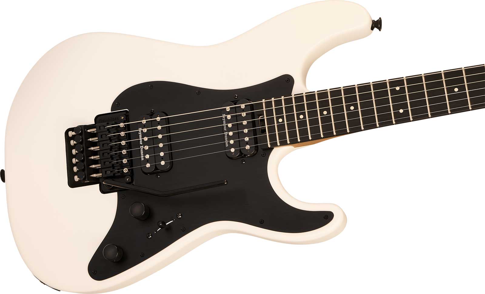 Charvel So-cal Style 1 Hh Fr Pro-mod Plus 2h Seymour Duncan Eb - Snow White - Guitarra eléctrica con forma de str. - Variation 2
