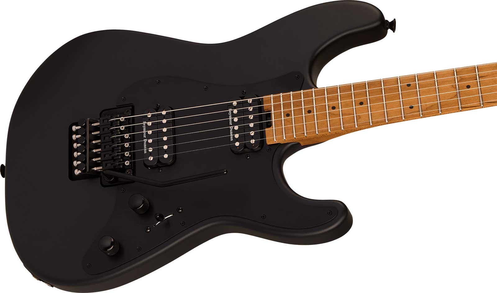 Charvel So-cal Style 1 Hh Fr Pro-mod Plus 2h Seymour Duncan Mn - Scorched Earth - Guitarra eléctrica con forma de str. - Variation 2