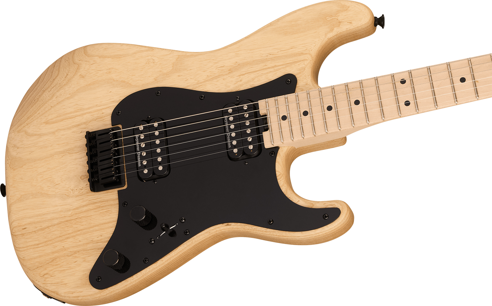 Charvel So-cal Style 1 Hh Ht Mpl Pro-mod 2h Ht Mn - Natural Ash - Guitarra eléctrica con forma de str. - Variation 3